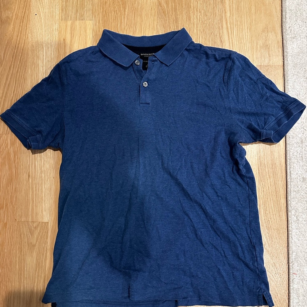 Banana Republic Navy Polo Shirt